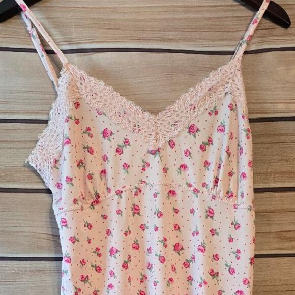 Jessica Simson Pink Night Gown SZ M - Picture 1 of 3